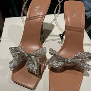 Zara bow shoes